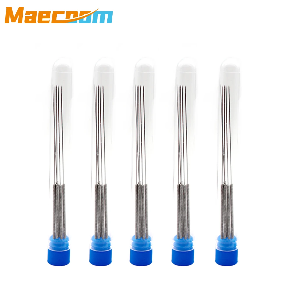 5 Punte Da Trapano Da 0,4 Mm Per Kit Di Pulizia Testina Ugello - Foto 8