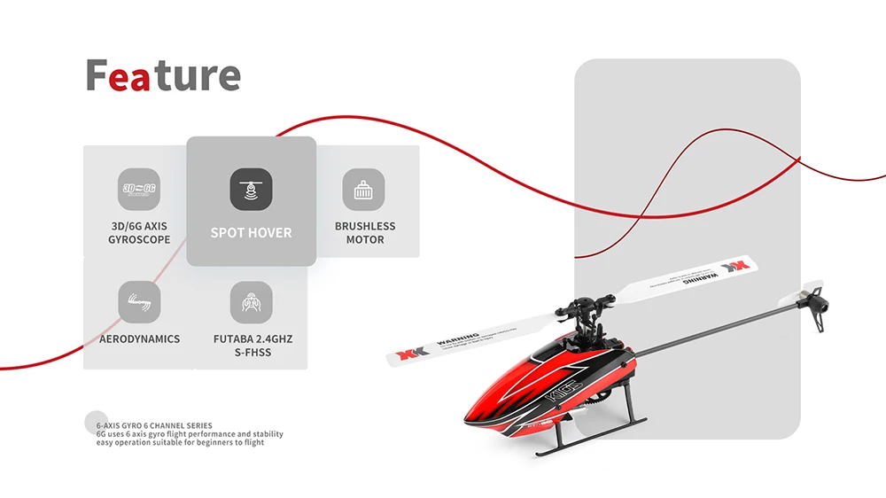 Wltoys XK K110S K110S-B BNF RC ヘリコプター 2.4 グラム 6CH 3D 6