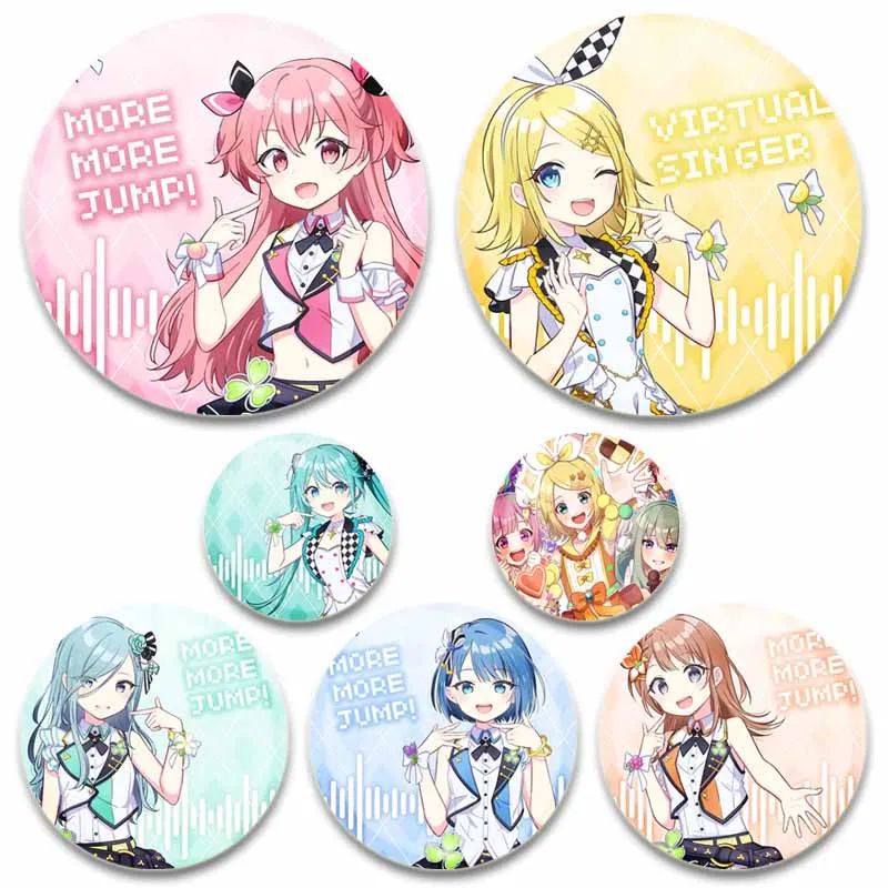 JinxManga Anime Abzeichen - 9 Bunte Pins Für Rucksack & Kleidung