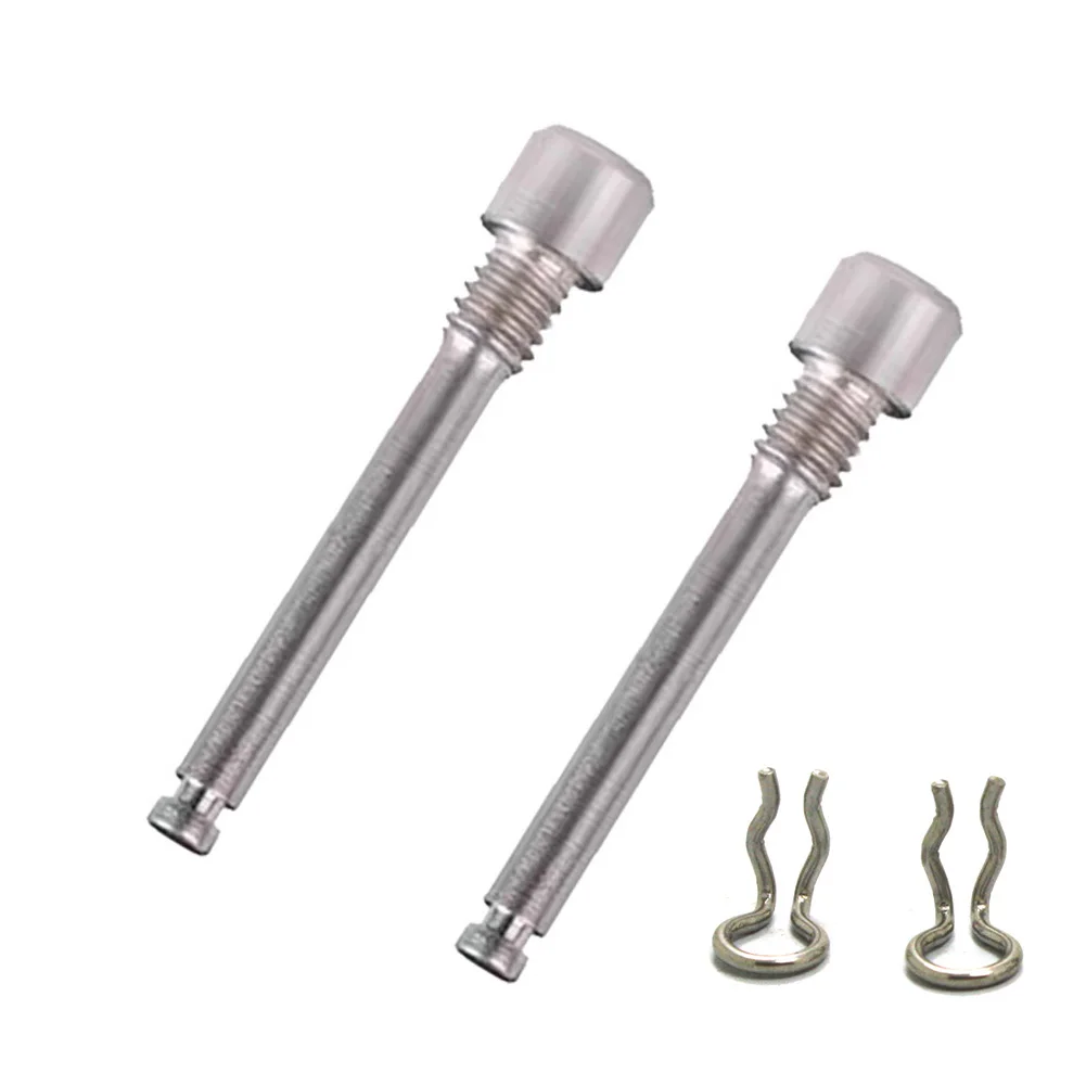 Lot De 2 Boulons D'étrier De Frein Vélo M4 X 26 Mm - Alliage De Titane, Avec Circlips - Pour Freins à Disque Hydrauliques