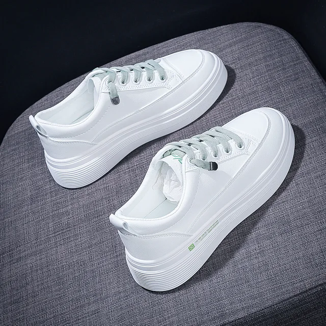 payless white platform sneakers