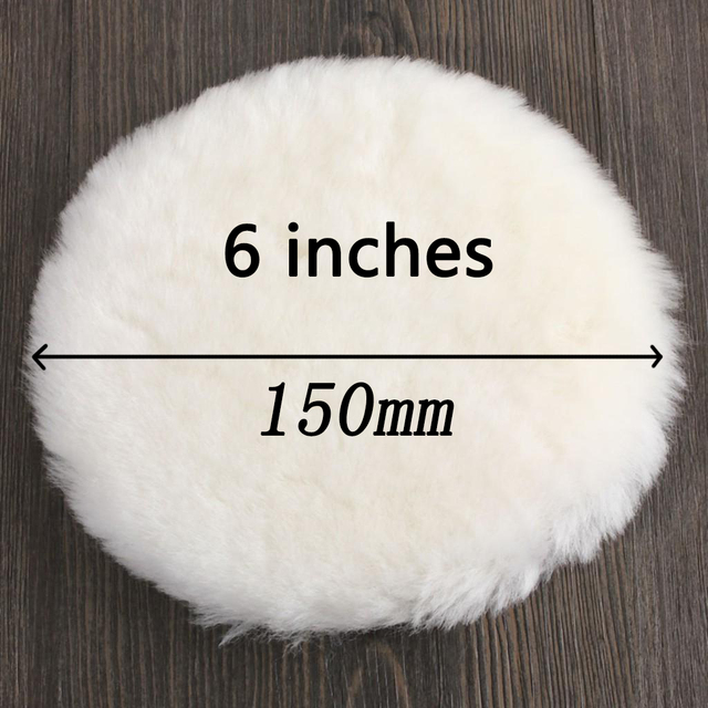 /5/6/7 Inch Car Polish Pad Disc Imitated Wool Soft Polishing Pad Auto Body Waxing Buffer Polisher Universal Care Tools