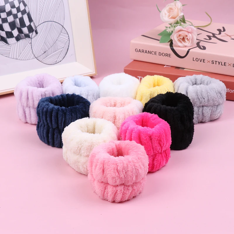 

1PC Spa Wrist Washband Microfiber Wrist Wash Towel Band Wristbands Washing Face Absorbent Wristbands Wrist Sweatband Prevent