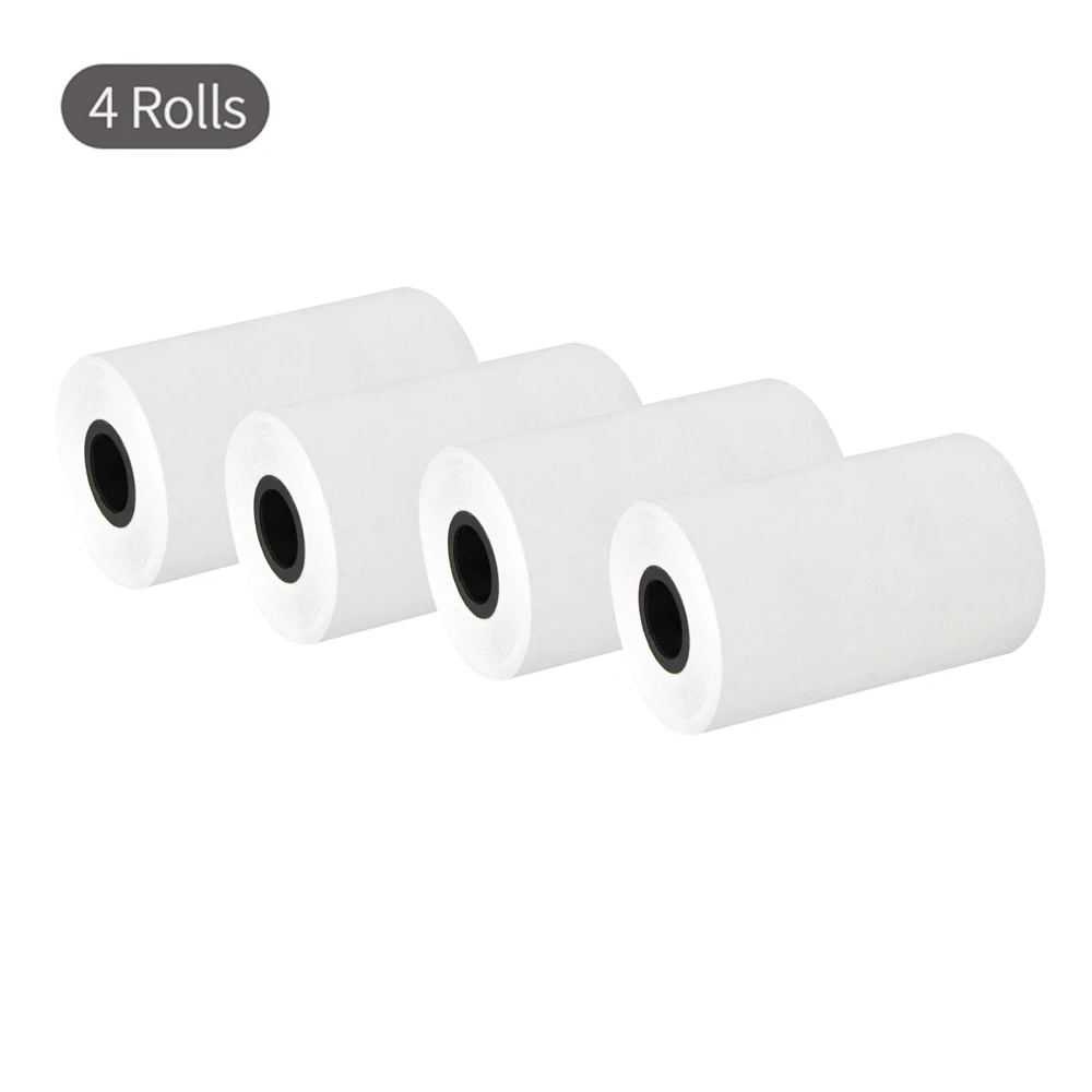 4 Rolls Thermal Receipt Paper 57x40m Thermal Paper Roll Bill Ticket Printing for Cash Register 58mm POS Receipt Printer