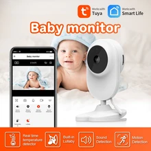 

Baby Monitor Tuya APP Smart wireless IP Camera Wifi Auto Tracking Mini Camera HD Home Security CCTV Camera babyroom camera