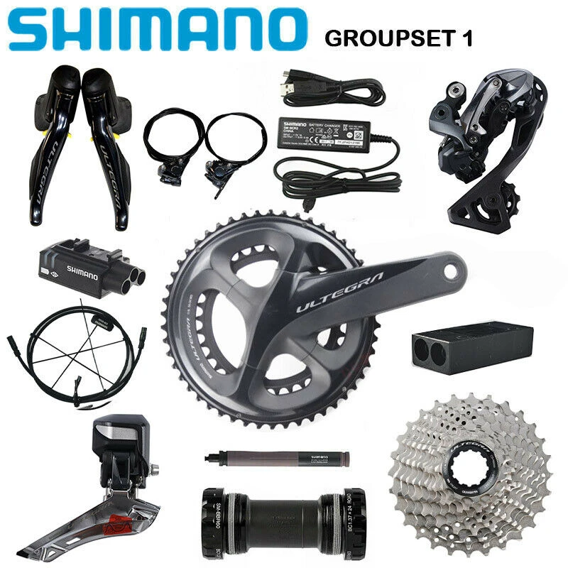 当店特典行き Shimano ULTEGRA アルテグラR8050 Di2 電動 セット - 自転車