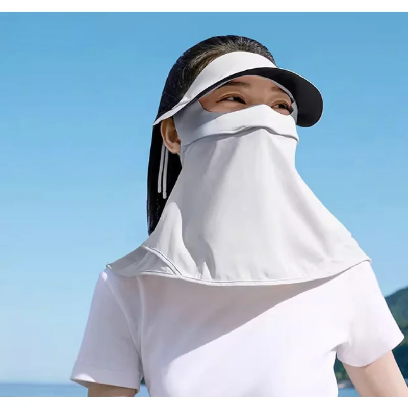 

Neck Protection Sun Mask Full Protection UV Protection Mask Sun and Dust Proof Women Breathable