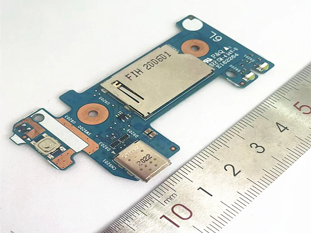 para hp 340 g5 14-dp 14s-cf 14-dk 14-cr 14-df 14s-cr 14s-cr0004tx Placa de Energia Placa de Leitor de Cartão Usb 6050a2979701 Novo - Imagem 2