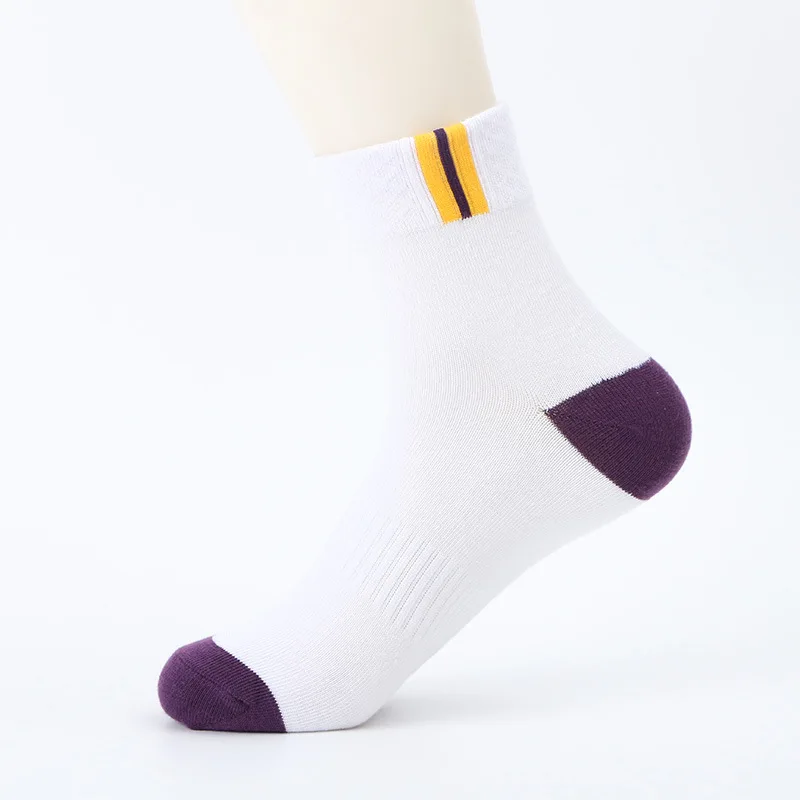 

Cotton Sport Socks Men's Compression Foot Guard Fashion Ankle Sock Shallow Mouth Absorb Sweat Short