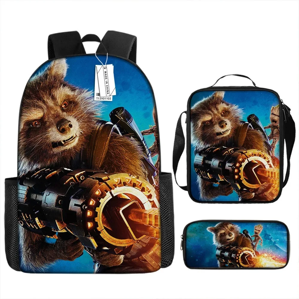 Style 22 + three-piece set (17-inch backpack + shoulder bag + pencil case)