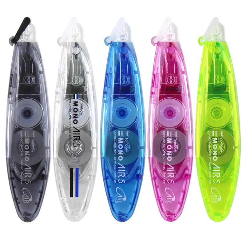 

Японская коррекция формы ручки Tombow MONO с воздушным сменным сердечником, беззвучная Канцелярия Kawaii