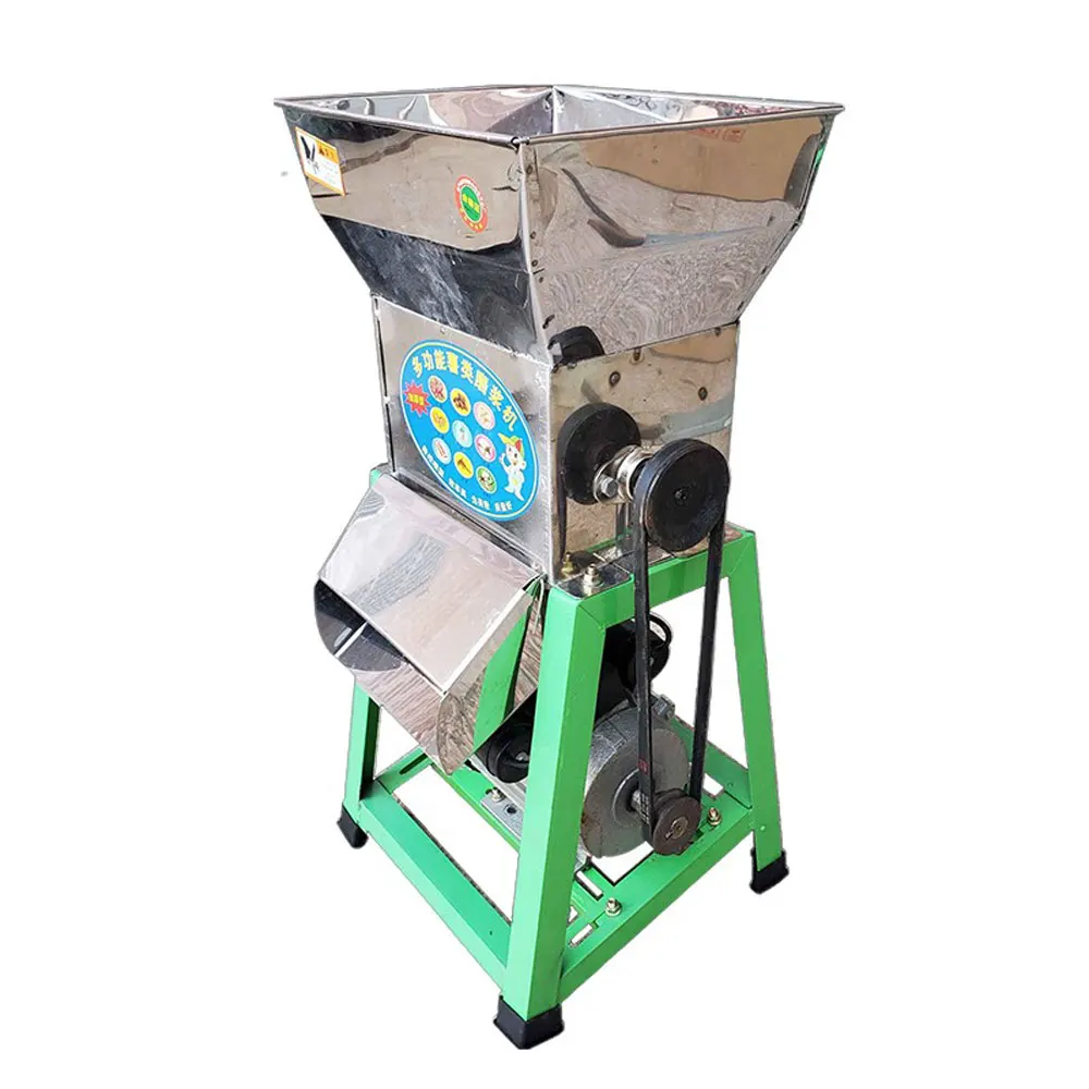 800KG/h Commercial Electric Grinder Potato Kudzu Lotus Root Refiner Household Small Cassava Starch Processing Machine