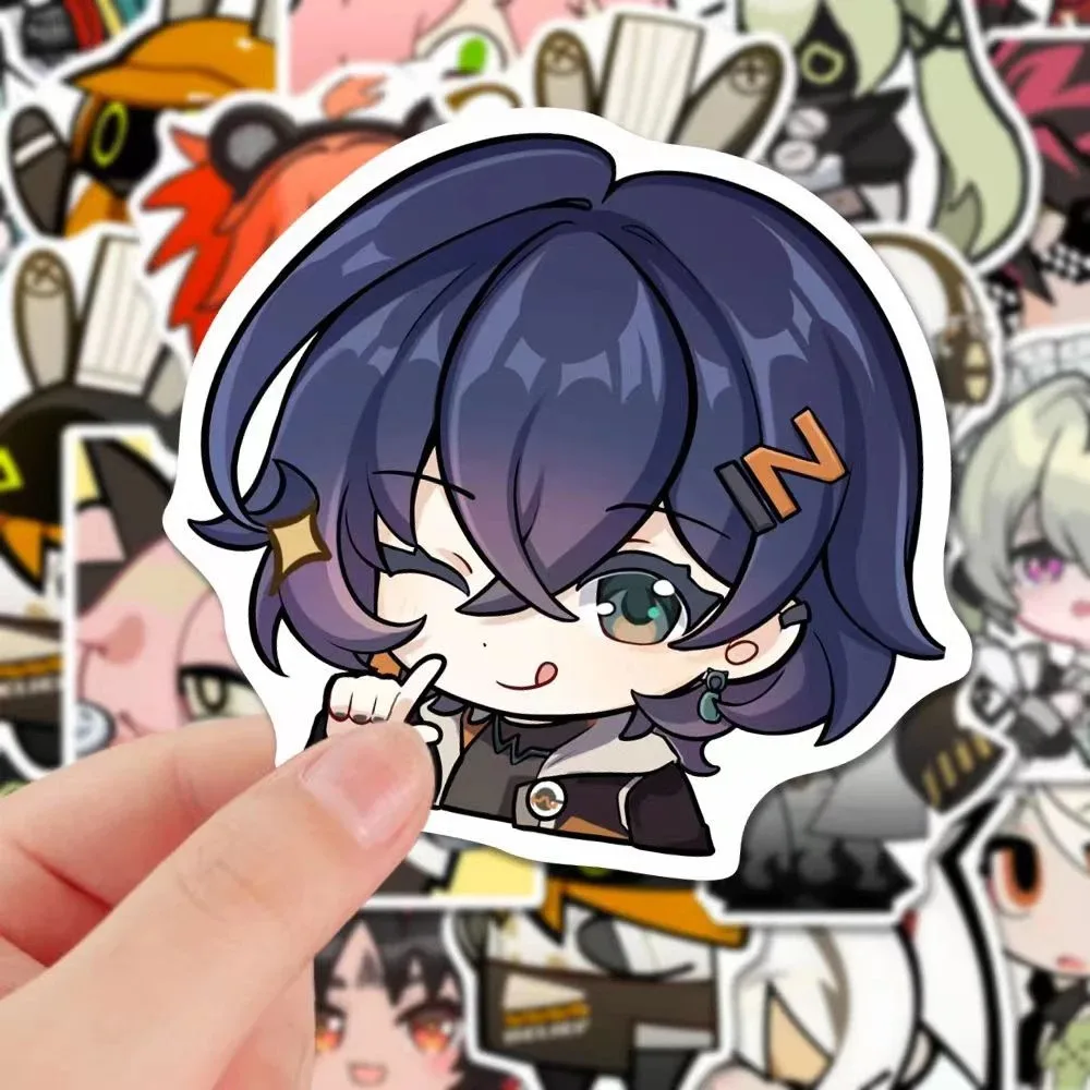Anime Stickers Cartoon Sticker Cartoon Stickers 10/30/54pcs Cool Billy The Kid Zenless Zone Zero Stickers Alexandrina Sebastiane Ellen Joe Game Sticker Von Lycaon Anime Decal