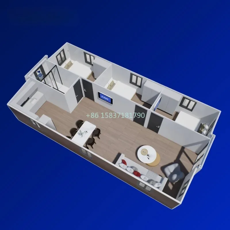 รูปสินค้า บ้านคอนเทนเนอร์หรูหรา สไตล์อเมริกัน