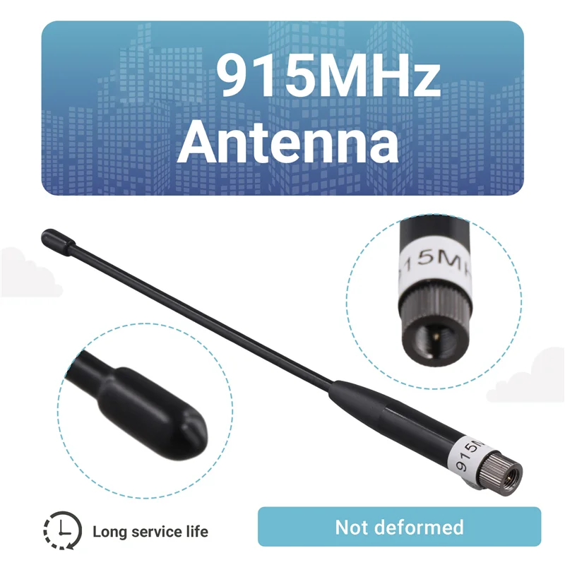 B49C 3X 915Mhz 안테나 8Dbi 이득 장거리 소프트 휩 안테나, Meshtastic용 Omni SMA