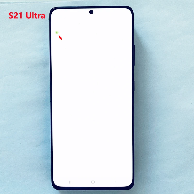 ũġ  Ƹ S21U LCD, Ｚ S21 Ʈ 5G G998F G998B LCD ÷ ġ ũ,   ǰ , 6.8 ġ