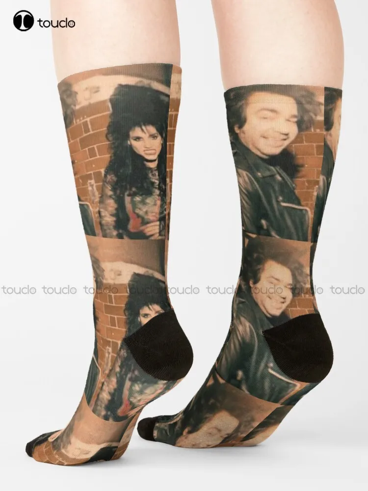 

Laszlo & Nadja In The 80S What We Do In The Shadows, Vampire, Horror Socks Cotton Socks For Men Unisex Adult Teen Youth Socks