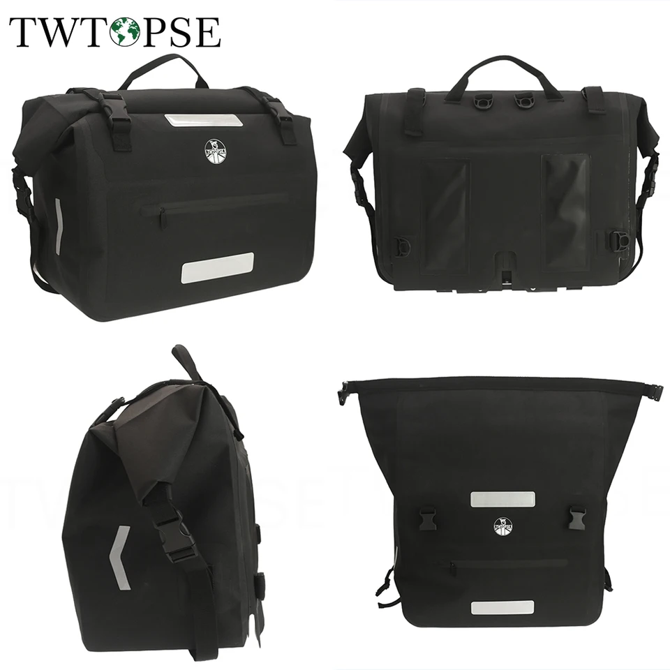 Twtopse-防水自転車バックパック,折りたたみ式ブロンプトン自転車