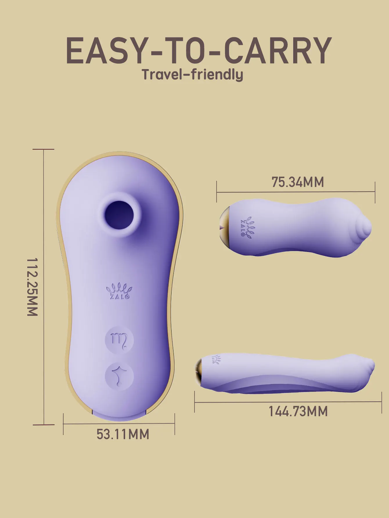 ZALO UNICORN 3in1 Clitoris G-spot Vibratior Set for Women, Female Clit Sucker Sucking Vibrating Toy, Adult Sex Toys, Womanizer