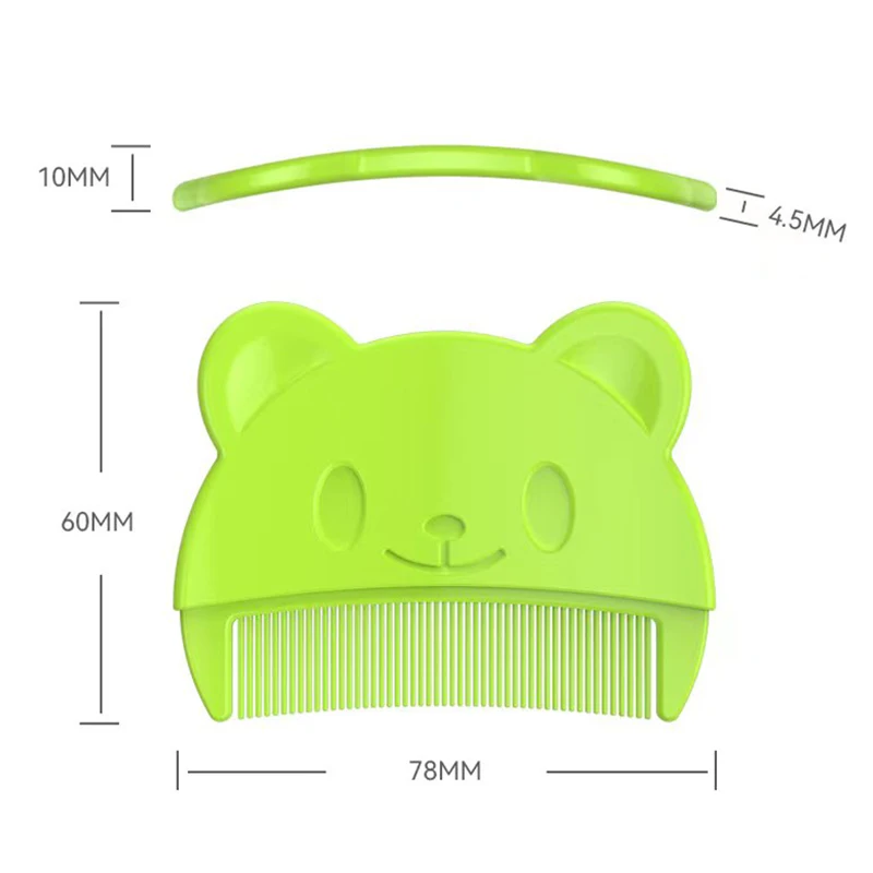 Baby Hair Comb New Baby Care Accessories Fetal Head Fat Infant Bathing Soft Newborn Hair Cleaning Supplies Infant Head Massager hair brush comb