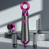 5 In 1 Hair Dryer Hot Air Comb Electric Curling Straight Hair Comb Negative Ion Hair Dryer One Step Brush 220V EU 110V US 6