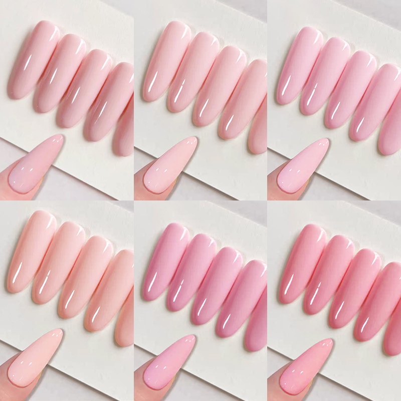 UR SUGAR Pink Nude Color Series Gel Nail Polish 7ml Sparkly Glitter Gel Semi Permanent UV LED Soak Off Nail Manicure Varnish