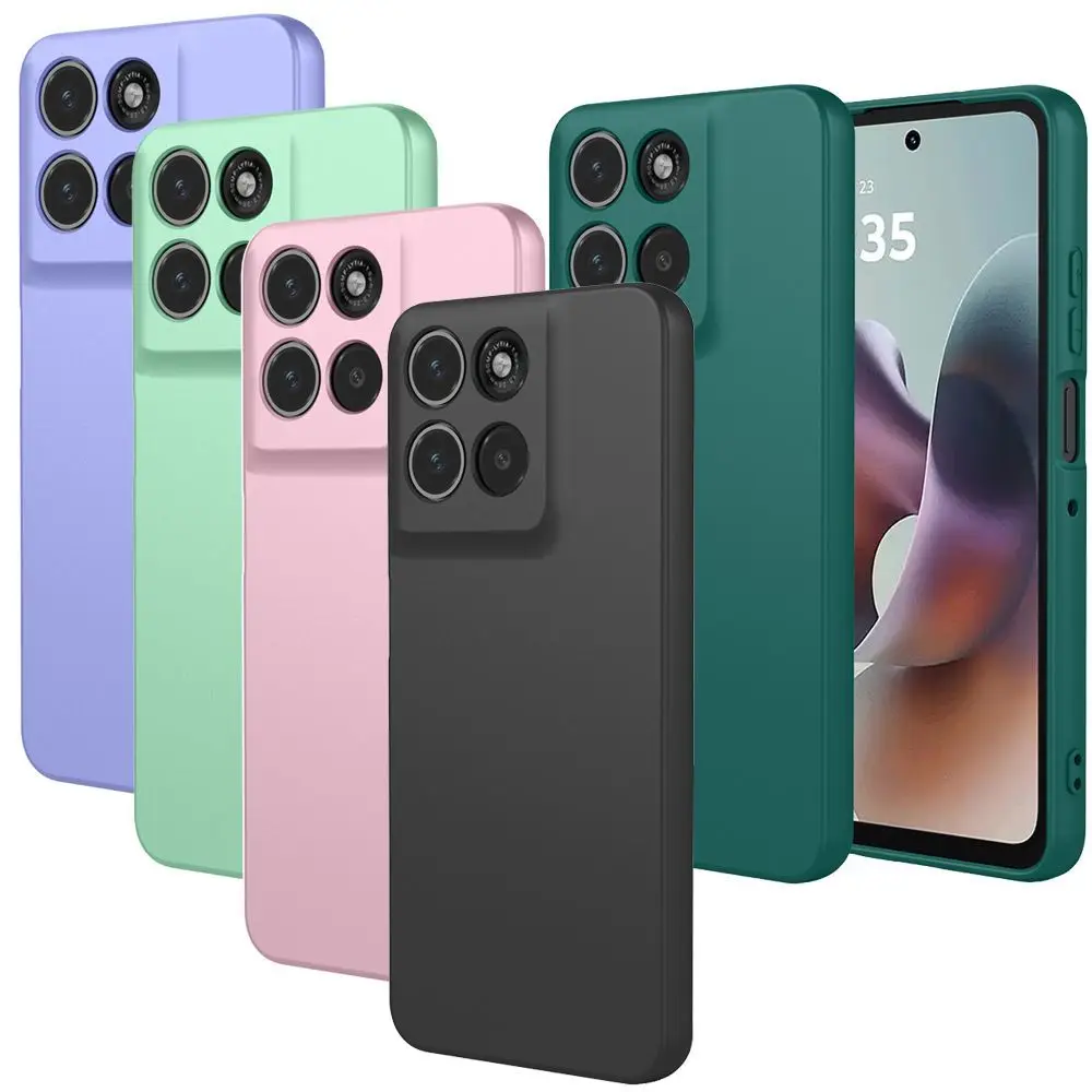 Enhanced Liquid Silicone TPU Protective Phone Case - Flexible and Durable Cover