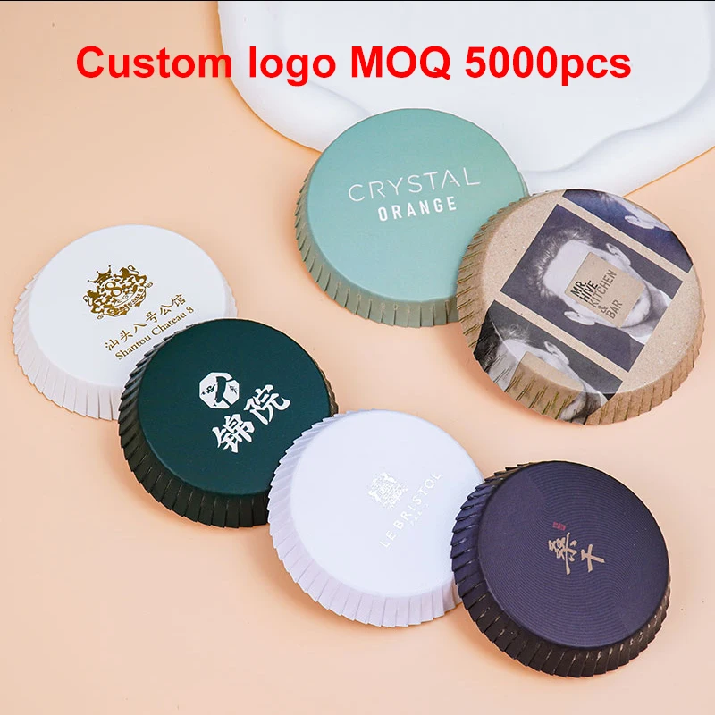 100PCs Disposable Paper Cup Lid Drinking Glass Paper Covers Coffee Tea Lids Caps Lid Hotel Supplies for Cup