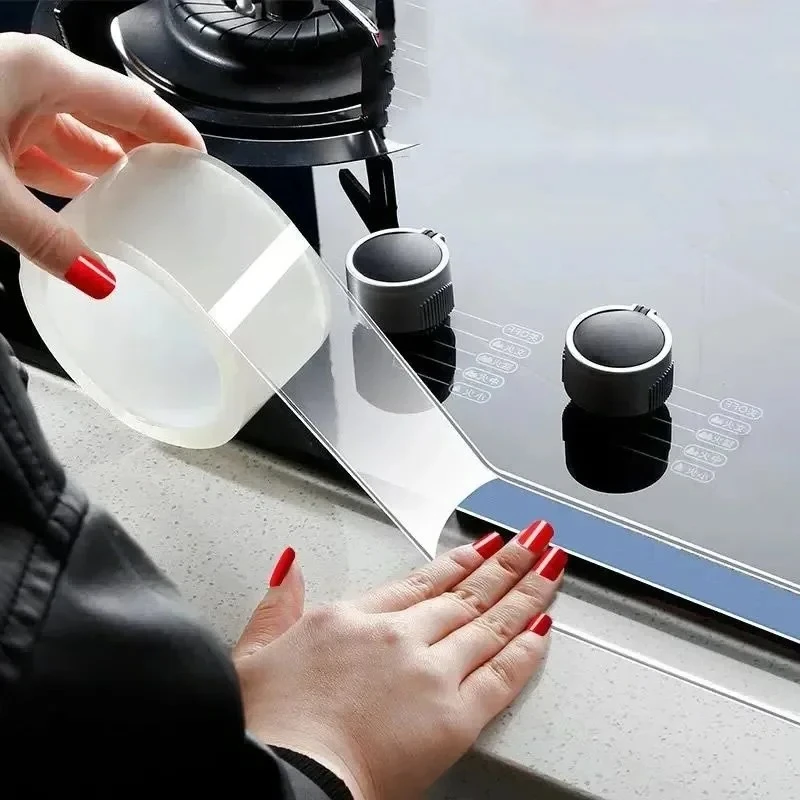 Multi-Surface Waterproof Nano Sealing Tape Stain-Resistant Easy to Apply for Gaps Sealing Home Restaurant Kitchen Pool