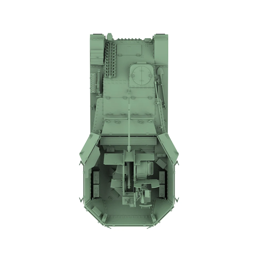 SSMODEL 1/144 밀리터리 모델 키트, 독일 38T Sd.Kfz.140 Flakpanzer 탱크, SS144727