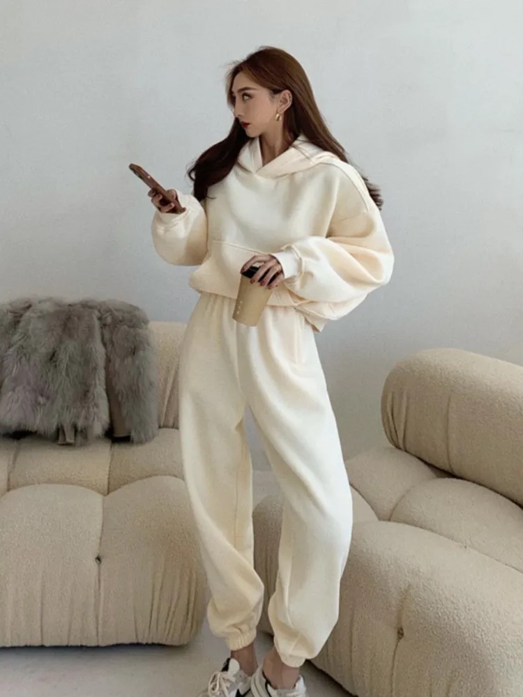 Woman Piece Outfit Set Women's 2-Piece Lounge Set Off Shoulder