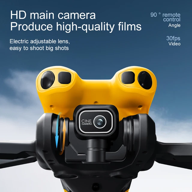 New GT50 Bumblebee Drone Professional 4.5"Screen Brushles Optical Stream Position Quadcopter with Camera FPV WIFI RC 4axis Toy