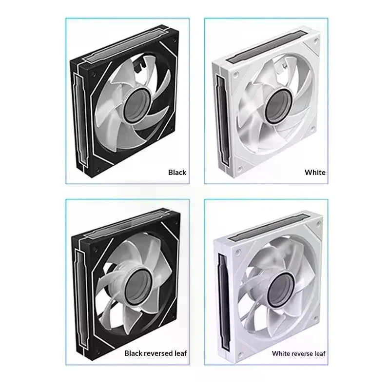 12cm ARGB 4핀 컴퓨터 케이스 팬 저소음 냉각 12V 대용량 풍량 800-1600RPM 데스크탑 게이밍 PC 조립용