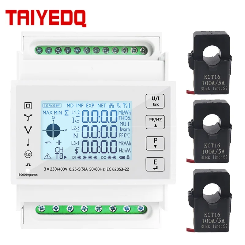 4NAN3T - Elcontrol] Testeur qualité puissance triphasé Nanovip Cube