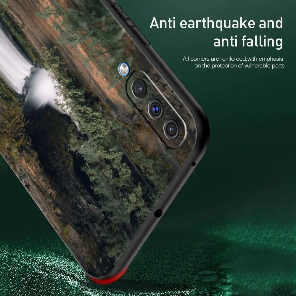 Waterfall Nature Trees Phone Case Cover