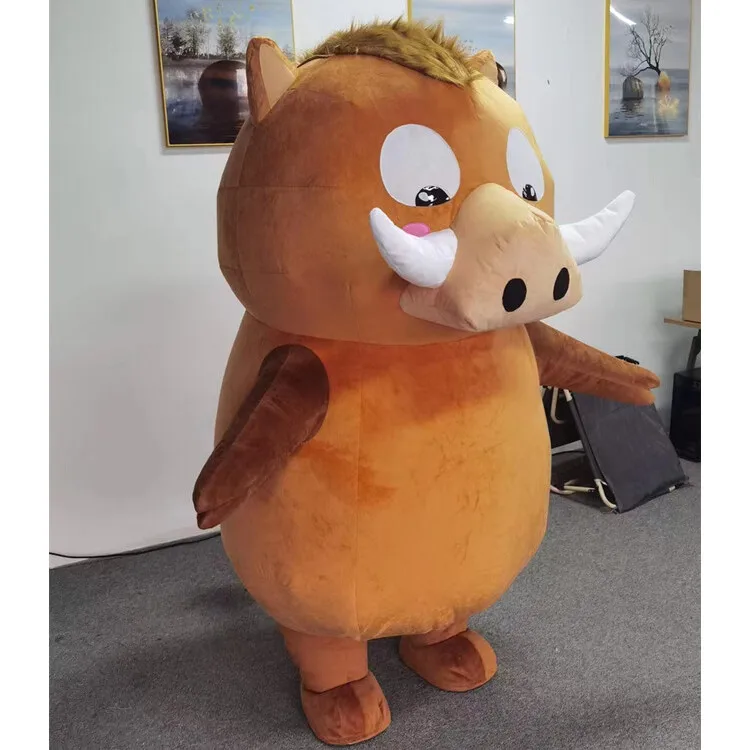 Cinghiale Gonfiabile Vestito Di Carnevale Da Cinghiale Nuota Con I