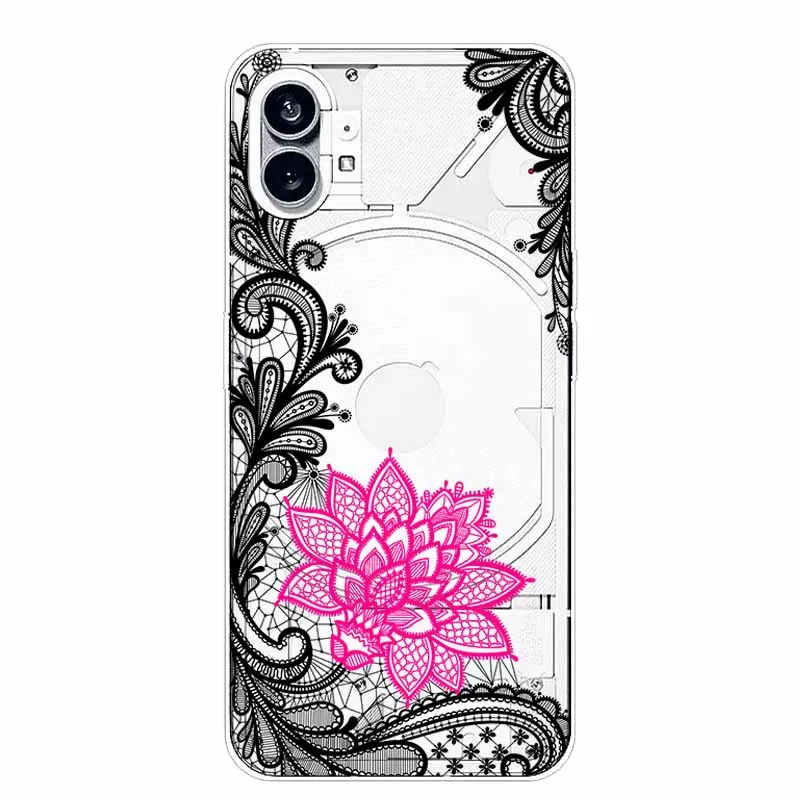 Silicone Soft Cute Transparent Protective Case - Clear TPU Cover