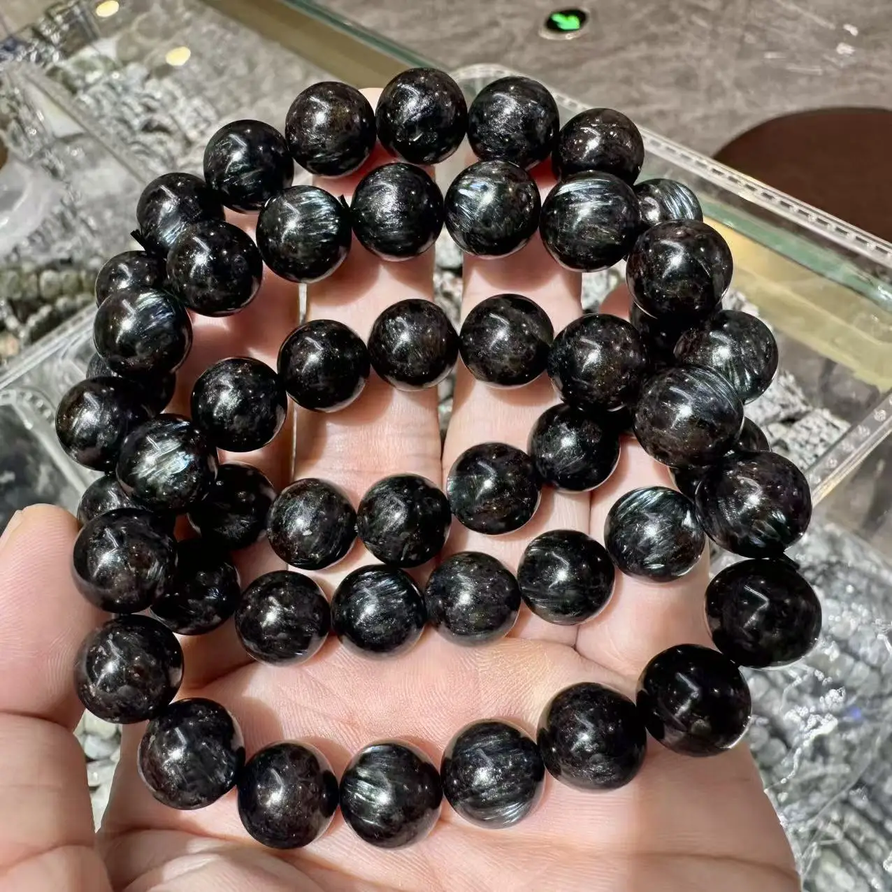 Arfvedsonite astrophylite Hornblende Glaucophane batu gelang