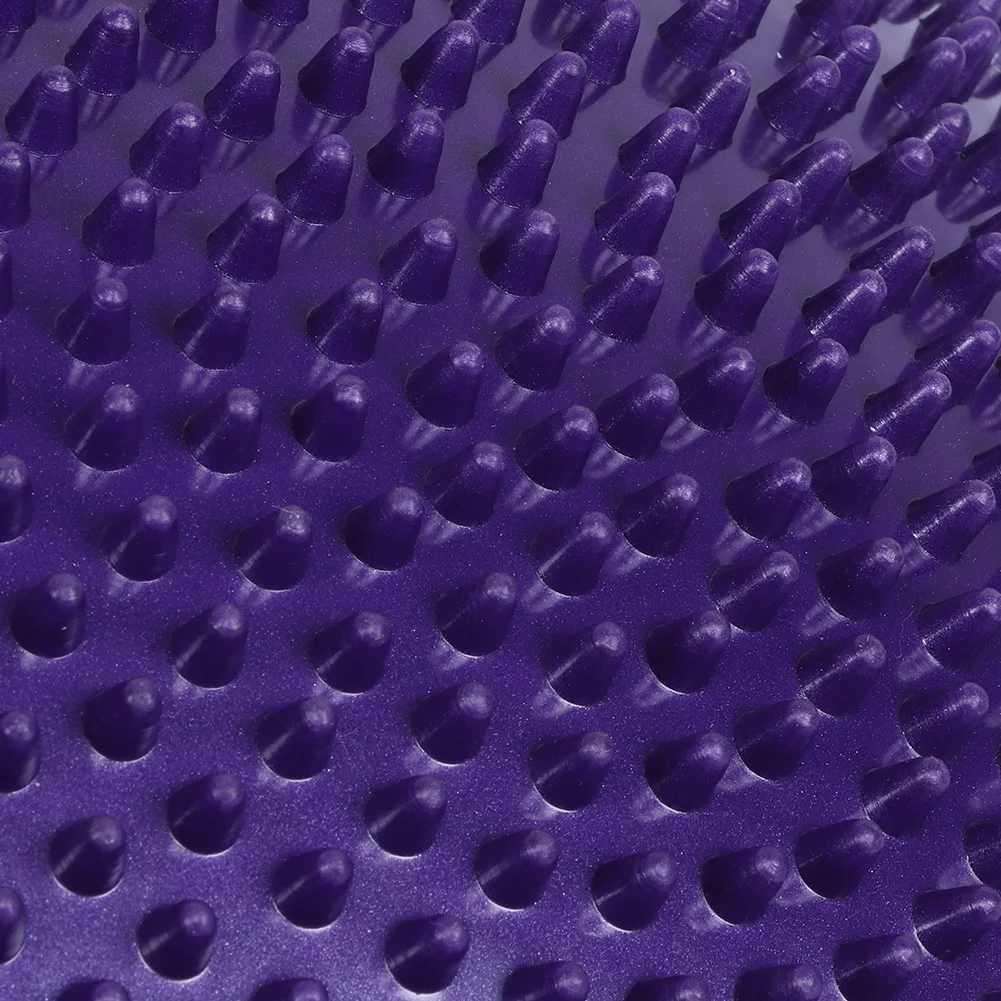 ZK20 Purple Soft Yoga Balance Board Disc Gym Stability Air Cushion Massage Pad without Inflator Pump