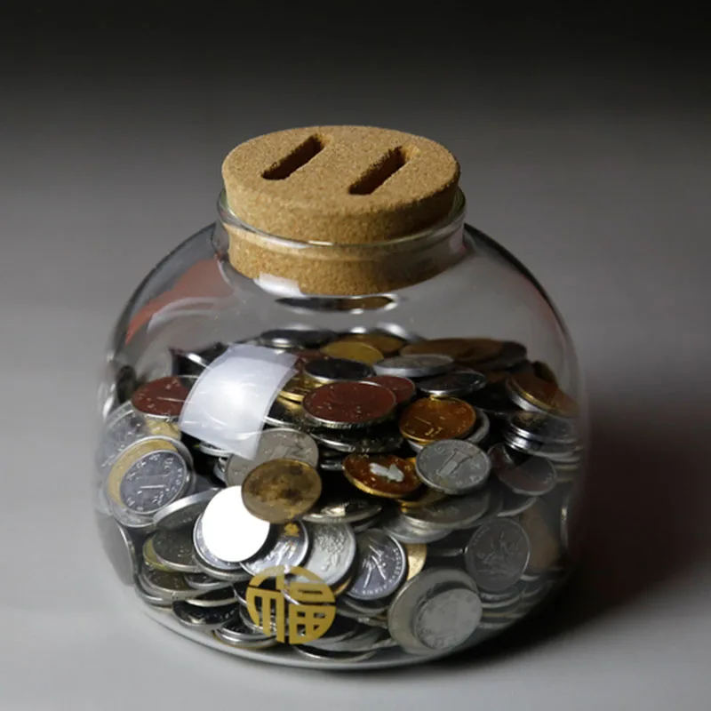 Misterioso Salvadanaio Originale Macchina Per Caramelle Salvadanaio Trasparente Per Bambini Monete Da Collezione Spaarpot Sicuro Per Soldi Hy50Pb