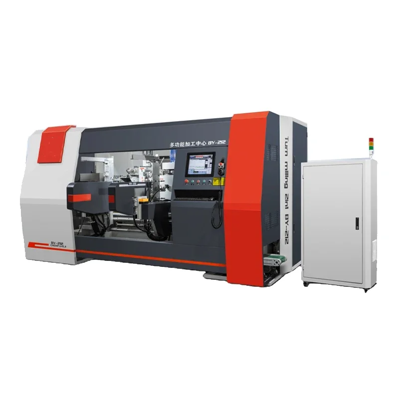 5  Heavy Load Cnc Wood Lathe Multifunctional Compound Machining Center 4-Function Cnc Wood Milling And Lathe Machine 2