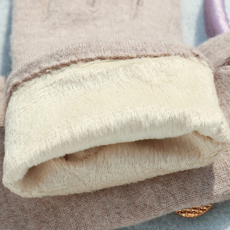 Women Winter Warm Touch Screen Gloves 3