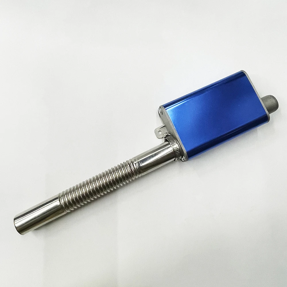 15cm or 20cm Car Auto Air Parking Heater Exhaust Pipe 2 Clamps Fuel Tank Exhaust Hose Tube Stainless Steel for Diesel Heater diesel heater exhaust pipe air diesel heater duct pipe air diesel heater diesel heater heater duct connector air heater exhaust connector