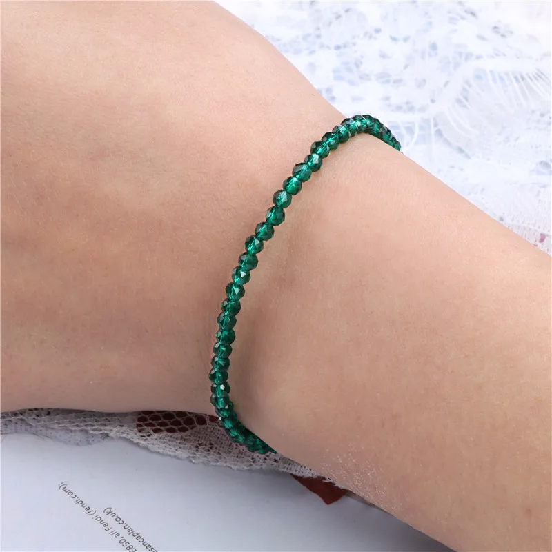 Bracciale Con Pietre Naturali LEGENTLISUR - Bracciale Elastico Con Cristalli Curativi, 8 Mm, Unisex, Regalo In Sacchetto Di Velluto