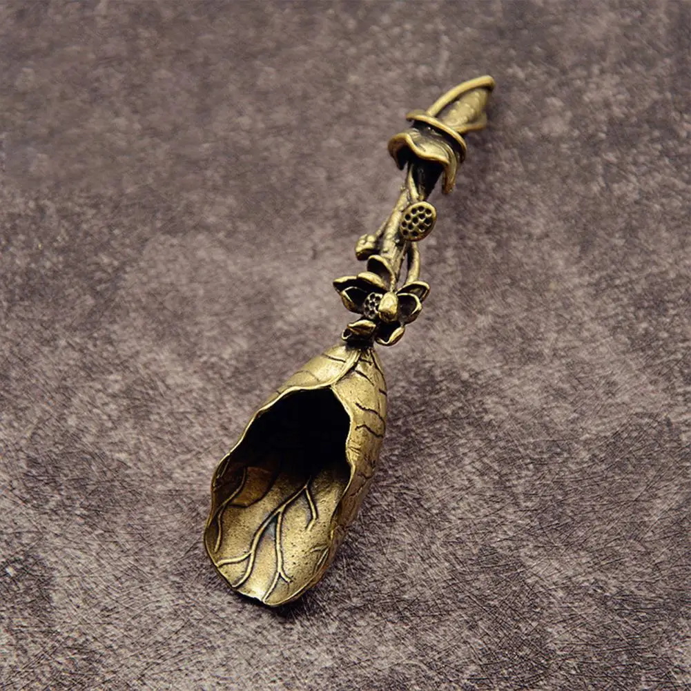 Tea Spoons Lotus Shape