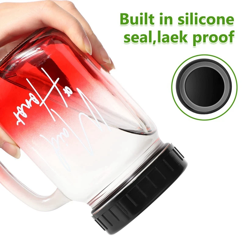30 Pcs Multipurpose Mason Jar Plastic Lids (70Mm) With Rubber Seal-Perfect For Regular Mouth Canning Jars Easy Install