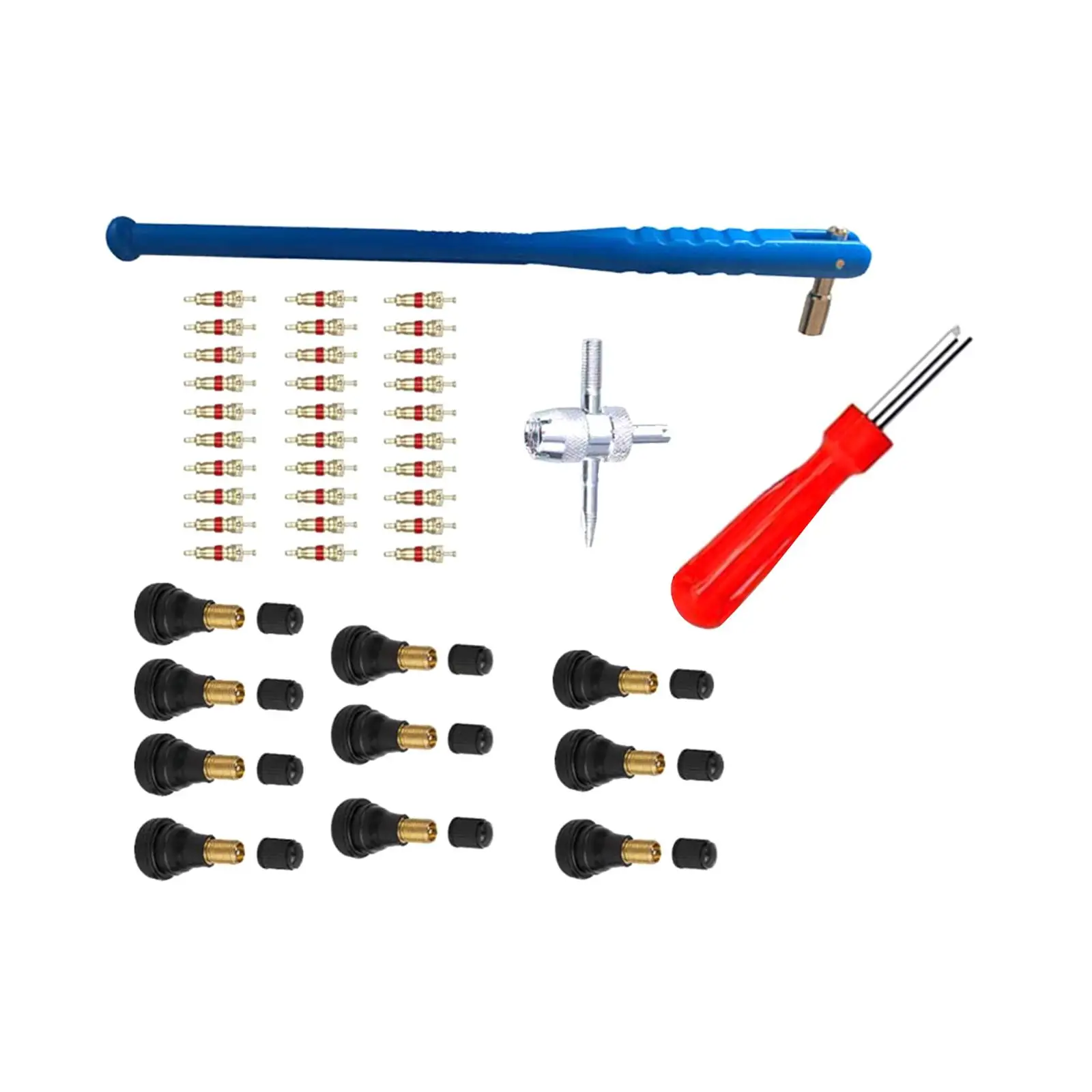 43xTyreValveRemovalToolTireValveStemPullerToolsSet