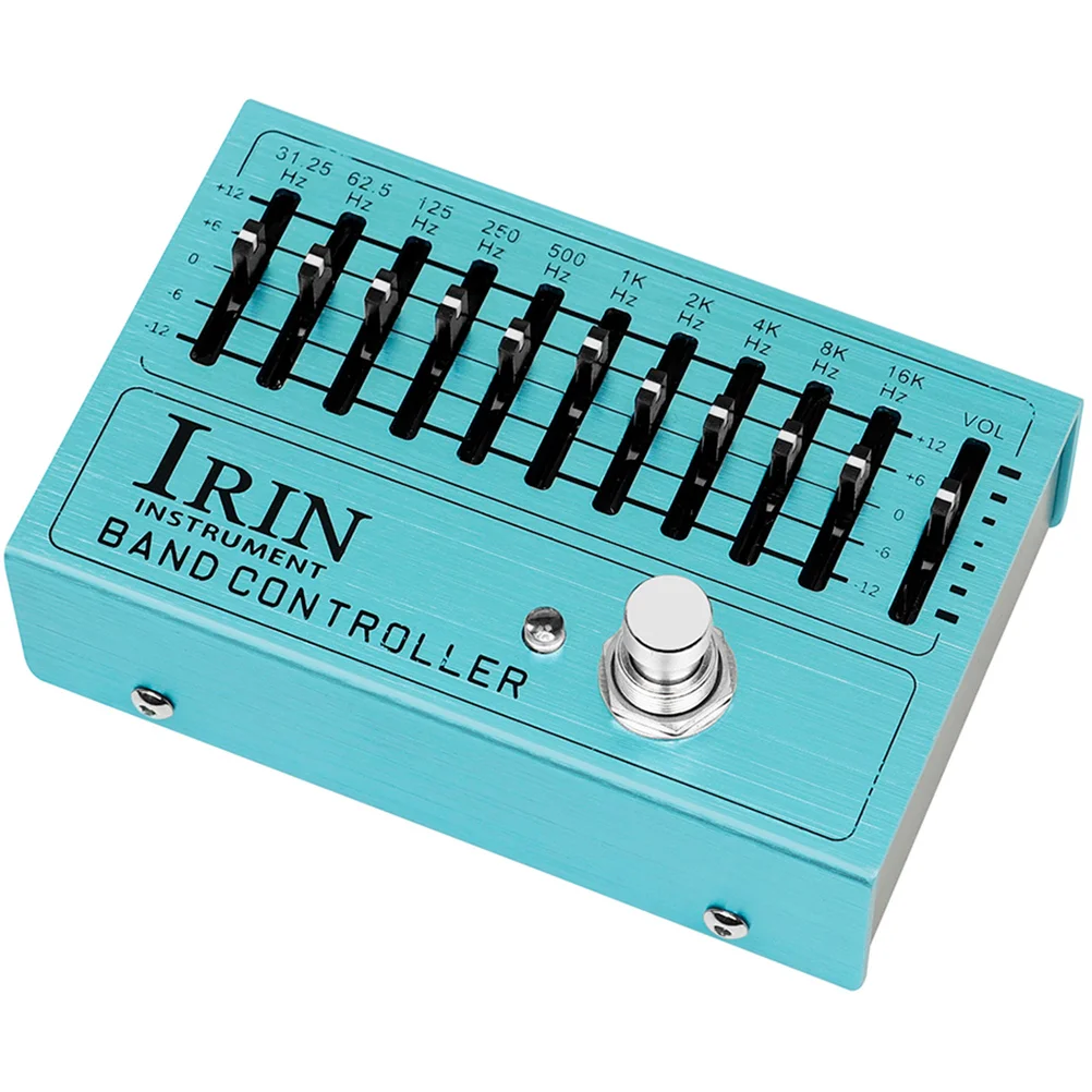 

Single Effect for Guitar Sound Effects Pedal Distortion Metal Effector Bass Aluminum Alloy Ten Stage Equalizer