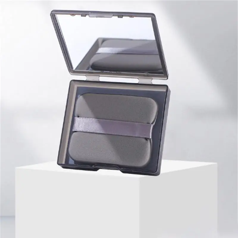 Convenient Generic Oil Absorbing Paper Facial Oil Absorbing Refreshing Mirror Face Blotting Paper With Powder Puff Storage