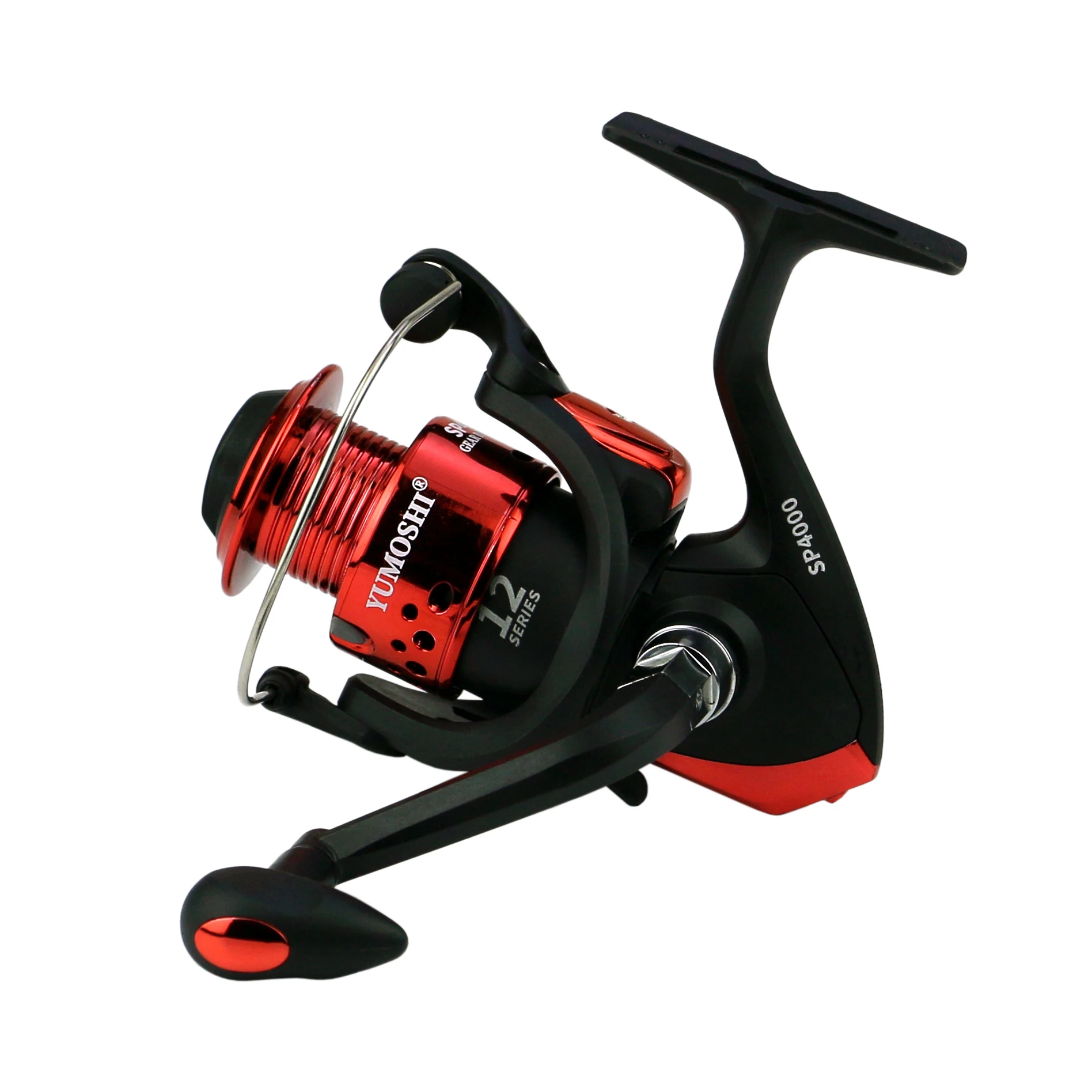 New 3000 4000 5000 6000 7000 SP-Series 5.5:1 Black Red Fishing Reel  Wear-resistant Spinning Wheel Fishing Accessories